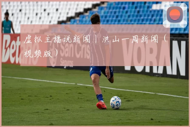 虚拟主播说新闻丨洪山一周新闻（视频版）